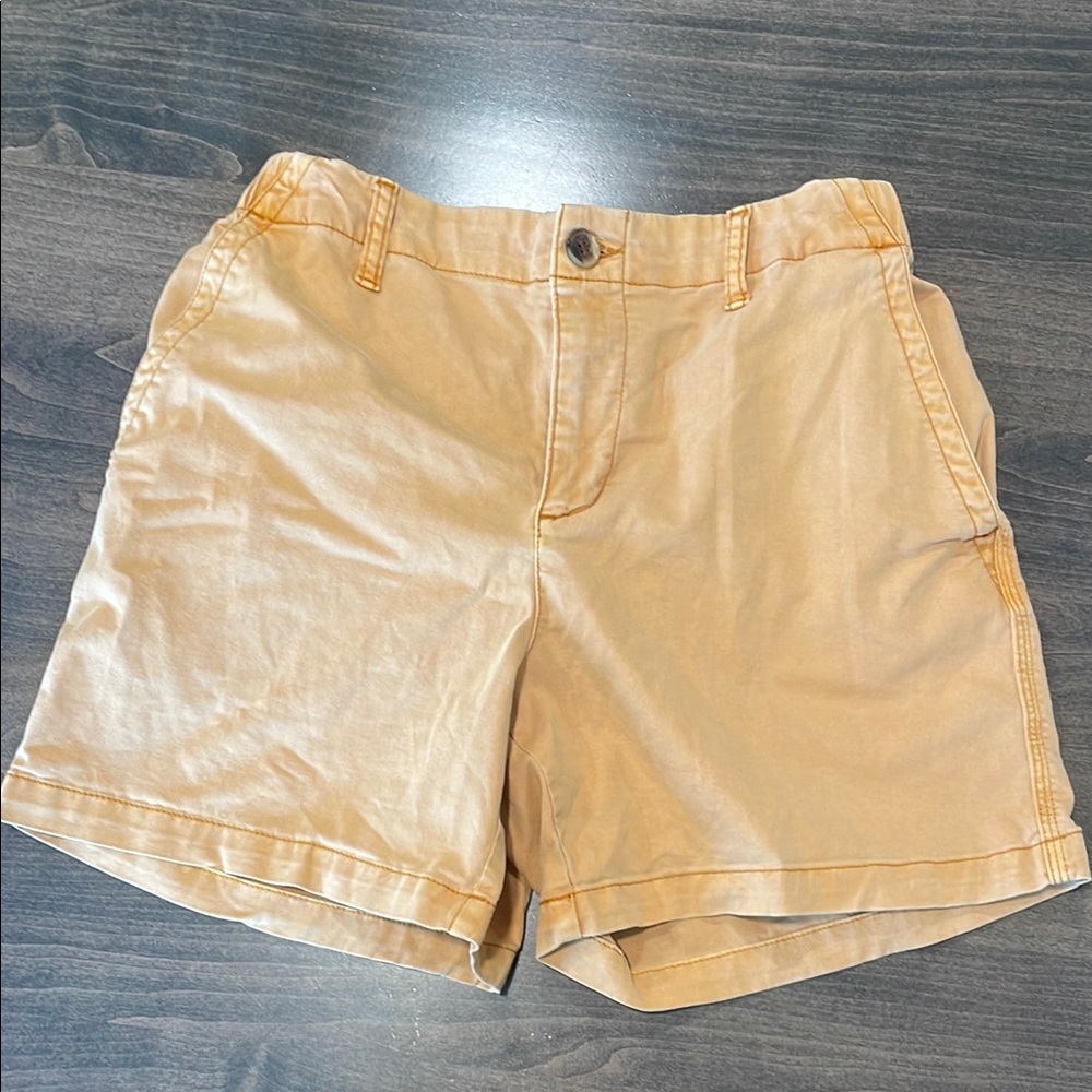Old Navy Tan Flat Front Shorts